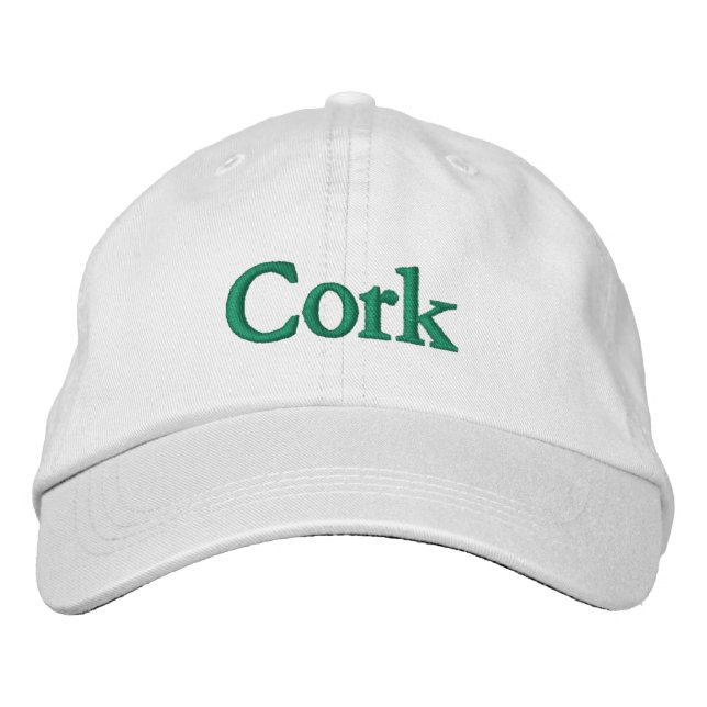 Cork City Pride Bestickte Baseballkappe (Vorderseite)