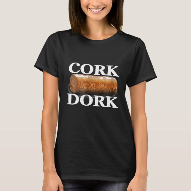 Cork Depp Phantastisch Novelty Wine T-Shirt (Vorderseite)