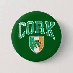 Cork Ireland Button