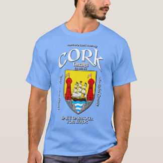 Cork Ireland Irish Wappen Coat of Arms T-Shirt