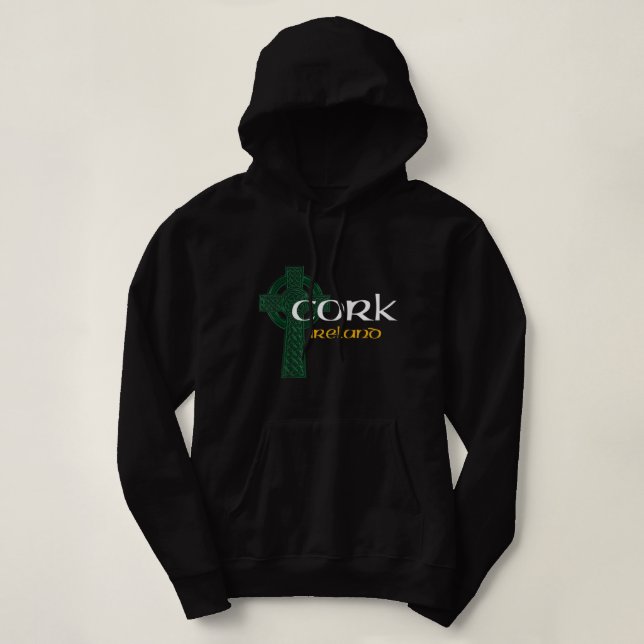 Cork Ireland Landkreis Celtic Gaelic Football and  Hoodie (Design vorne)