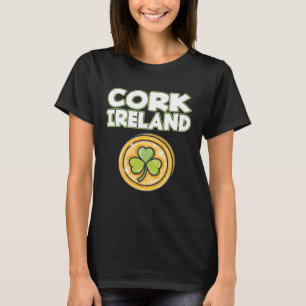 Cork Irland St. Patricks Tag Historische Stadt T-Shirt