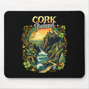 Cork Irland Urlaub Reise Reise Irische Souvenir  Mousepad