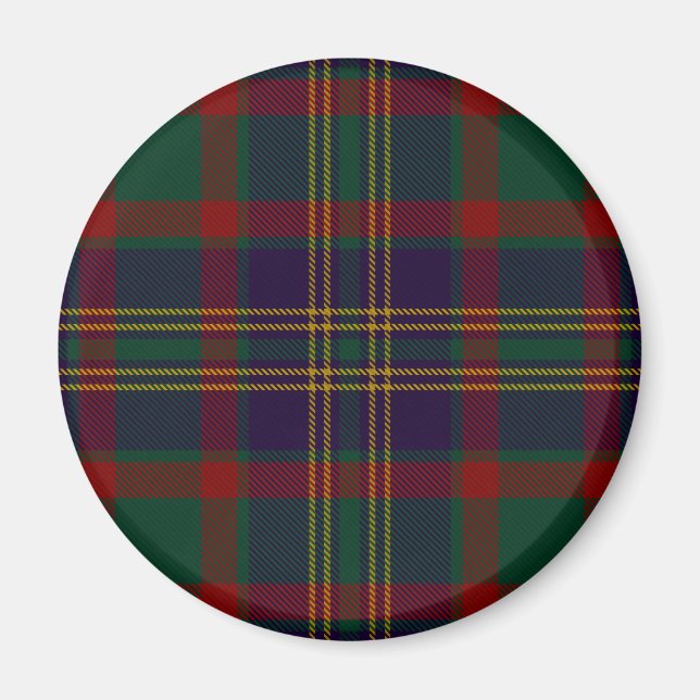 Cork Landkreis Irish Tartan Magnet (Vorne)