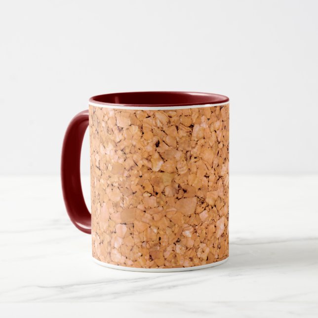 Cork Look Combo Tasse Tasse (Vorderseite Links)