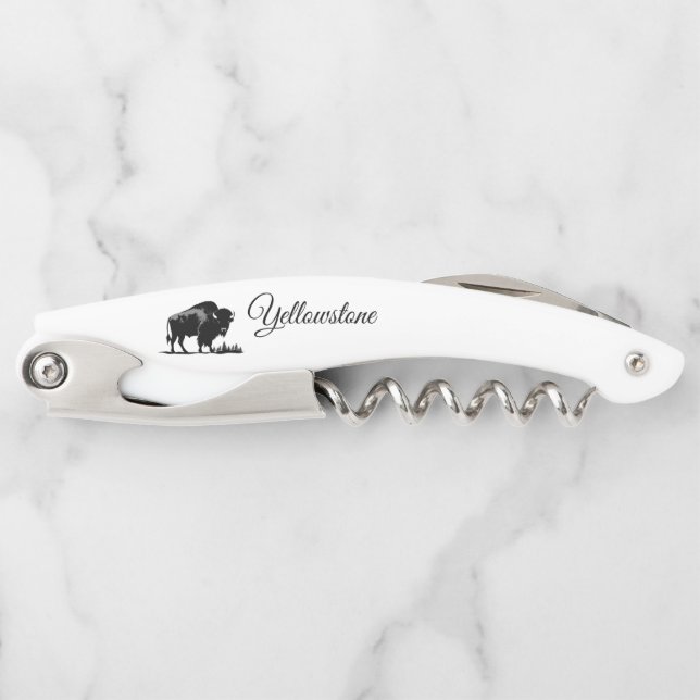 Cork Screw-Yellowstone Kellnermesser (Vorderseite)