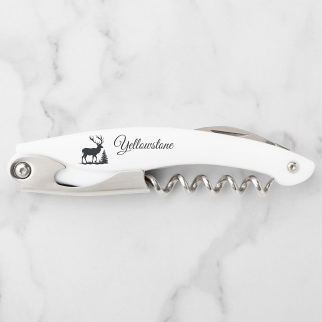 Cork Screw-Yellowstone Kellnermesser (Vorderseite)