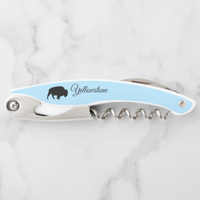 Cork Screw-Yellowstone Kellnermesser (Vorderseite)