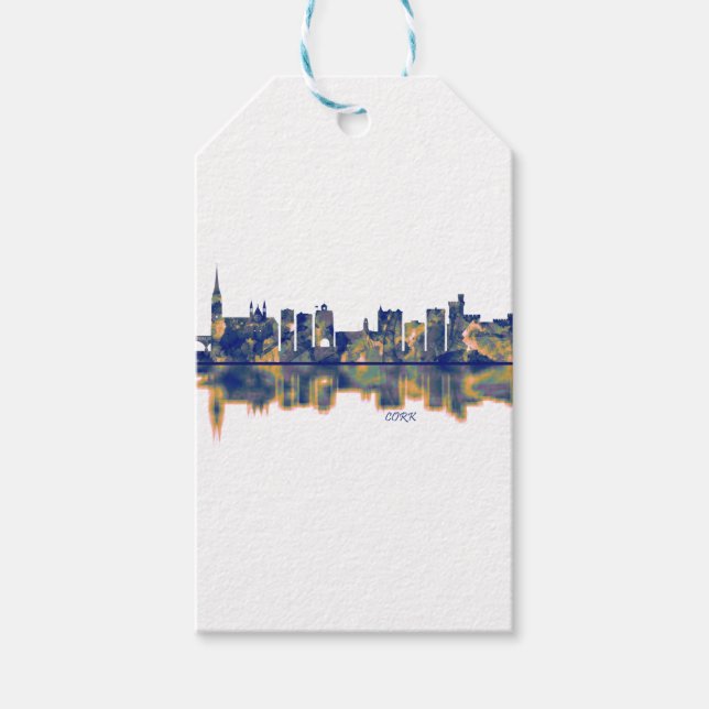 Cork Skyline Geschenkanhänger (Vorderseite)