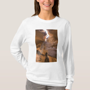 Corkschraube in der oberen Antelope Canyon, Navajo T-Shirt