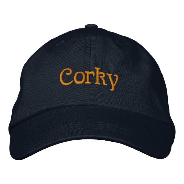Corky Bestickte Kappe (Vorderseite)