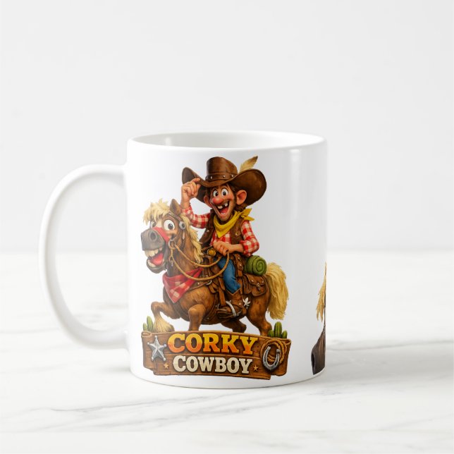 Corky Cowboy Kaffeetasse (Links)