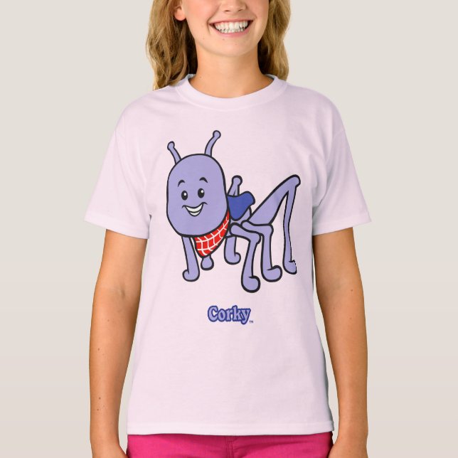 Corky Girls Ringer T - Shirt (Vorderseite)