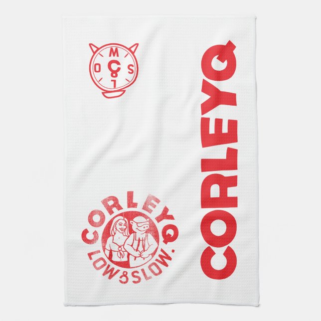 CorleyQ Geschirrtuch (Vertikal)