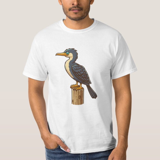 Cormorant bird Value T - Shirt (Vorderseite)