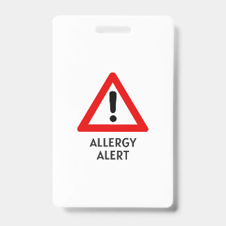 Corn Allergy Alert Ausweis