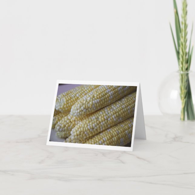 Corn Cobb Note card Karte (Vorderseite)