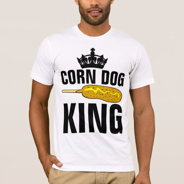 CORN DOG KING T - SHIRT (Vorderseite)