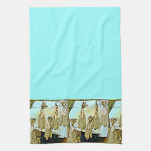 Corn Husk Painting Handtuch