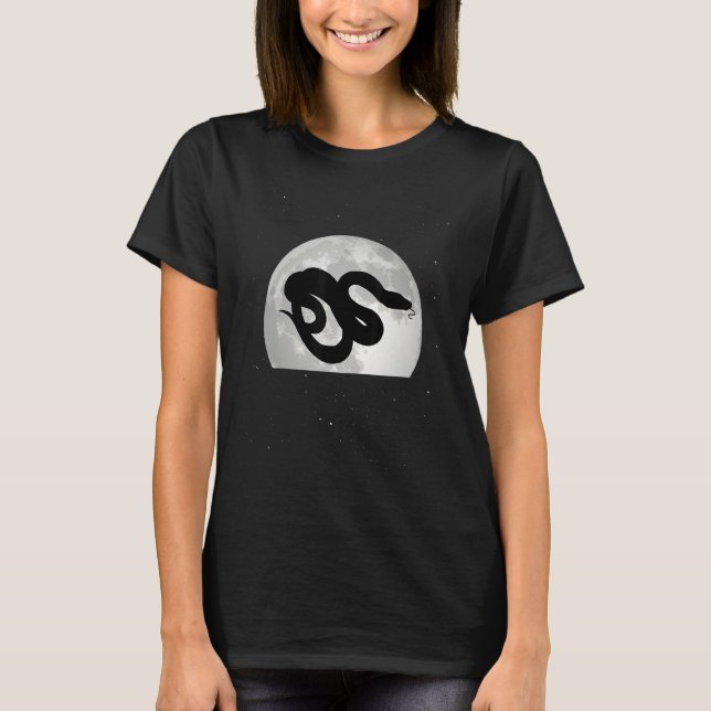 Corn Snake Moon T-Shirt (Vorderseite)