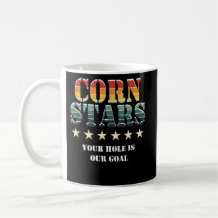 Corn Stars Funny Cornhole Team Zubehör Kaffeetasse
