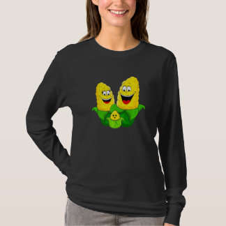 Corn Vegetable Vegetarian Vegan Corn Farm T-Shirt