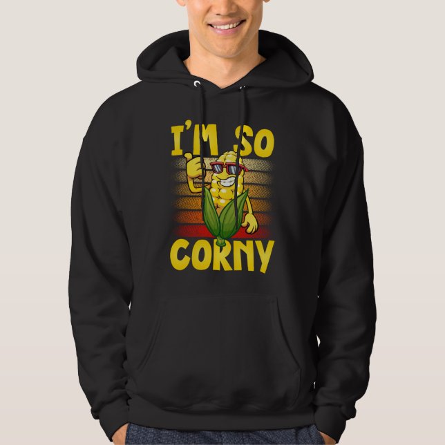 Corn Vegetables  i´m so Corny Hoodie (Vorderseite)