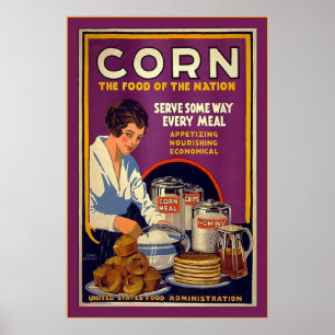 Corn~Vintage Weltkrieg 1 Poster