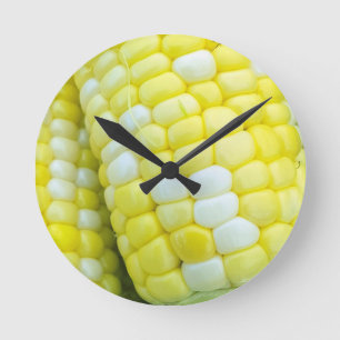Corn Wall Clock Runde Wanduhr