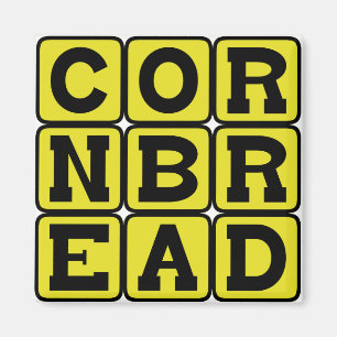 Cornbrot, Cornmehl Brot Magnet