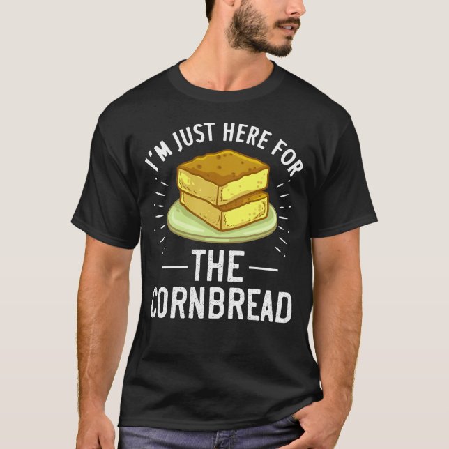 Cornbrot Geschenk Funny Gluten frei T-Shirt (Vorderseite)