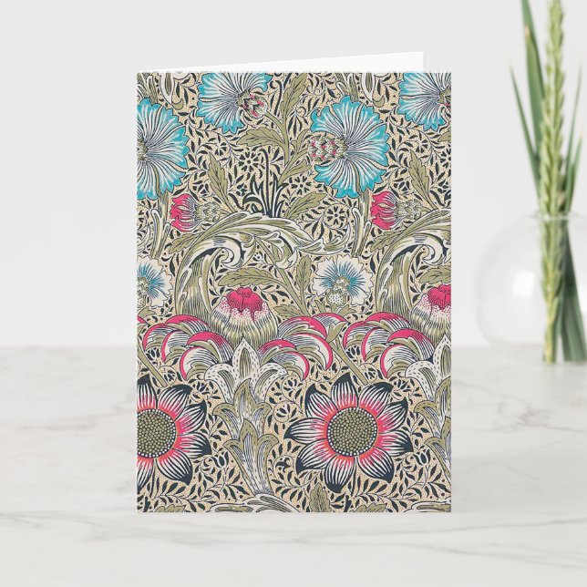 Corncockle, William Morris Karte (Vorderseite)