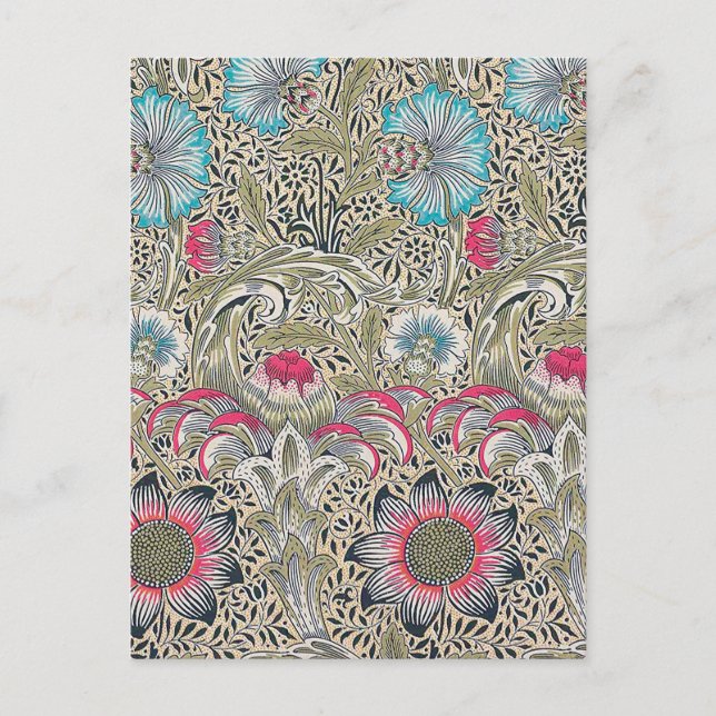 Corncockle, William Morris Postkarte (Vorderseite)