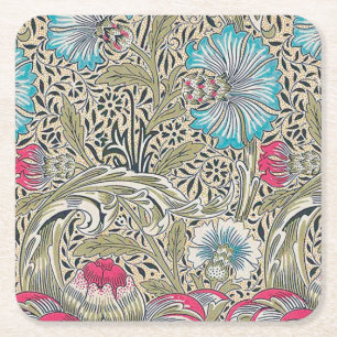 Corncockle, William Morris Rechteckiger Pappuntersetzer