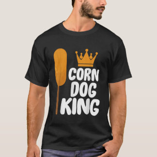 Corndog Kostüm Mais Dog King Geschenk TShirt