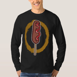 Corndogs Hotdog On A Stick Delicious Hotdog Sandwi T-Shirt