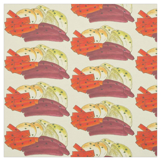 Corned Beef Cabbage Kartoffeln Carroons Irish Food Stoff (Muster)