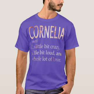 Cornelia Girl Name Definition T-Shirt