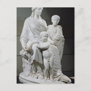 Cornelia, Mutter der beiden Brüder Gracchi Postkarte