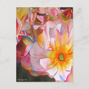 Cornelia Rose Postkarte von Sacha Grossel Art