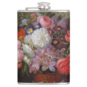 Cornelis Johannes van Hulsteijn Vase mit Blume Flachmann