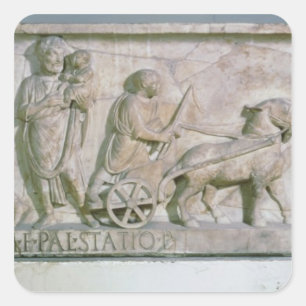 Cornelius Statius Quadratischer Aufkleber