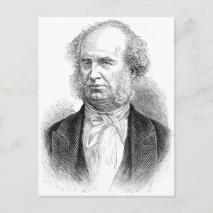 Cornelius Vanderbilt, c.1877 Postkarte