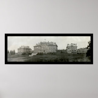 Cornell Gebäude Ithaca Foto 1909 Poster