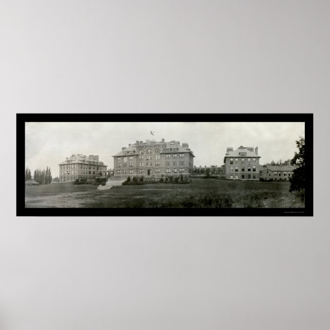 Cornell Gebäude Ithaca Foto 1909 Poster (Vorne)