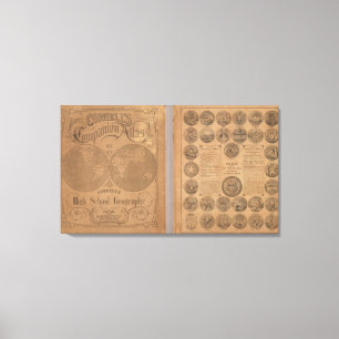 Cornell's Begleitatlas Leinwanddruck