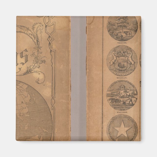 Cornell's Begleitatlas Magnet (Vorne)