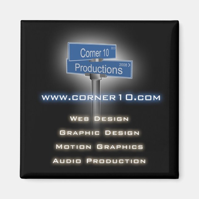 Corner10 Productions Magnet (Vorne)