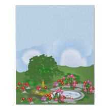 Corner Garden Canvas Print