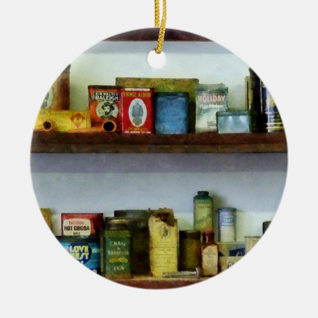 Corner Grocershop Keramikornament (Vorne)